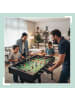 relaxdays Kickertisch in Dunkelbraun - (B)122 x (H)78 x (T)61 cm
