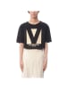 Valentino Garavani Logo Print T Shirt Schwarz