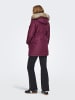 ONLY Langer Parka in Mauve Wine