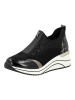 remonte Sneaker in Schwarz Kombi