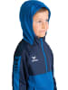 erima Six Wings Trainingsjacke mit Kapuze in new royal/new navy