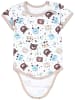 TupTam Jungen Baby Body Kurzarm 5er Pack in beige Modell 1