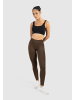 SMILODOX Leggings Alira Scrunch in Braun