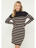 usha BLUE LABEL Women Dress in black beige