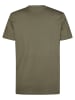 Petrol Industries Baumwoll-T-Shirt mit Print zimmer in Grün