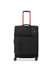 Roncato Move 4 Rollen Trolley 64 cm mit Dehnfalte in nero fumo