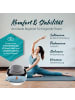 DoYourFitness Yoga-Kissen Ganesh gefüllt Dinkelspelz hellblau Halbmond Blau
