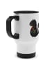 Mr. & Mrs. Panda Coffee To Go Becher Stinktier Blume ohne Spruch in Weiß