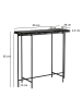 KADIMA DESIGN Konsolentisch 90x29x85 cm Design Anrichte Glas Flur,