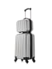 WAVE PARIS 2 tlg. Kofferset VOLGA-H in HeLgrau (31L/9L)