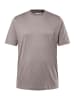 Men Plus Kurzarm T-Shirt in grau