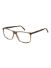 Andy Wolf Unisex Optische Fassungen Rechtwinklig Braun