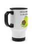 Mr. & Mrs. Panda Thermobecher To Go Avocado Pfeifen mit Spruch in Weiß