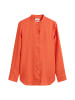 Marc O'Polo A-Shape-Leinenbluse regular in burnt red