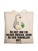 Mr. & Mrs. Panda dokumententasche Sommelier Herz mit Spruch in Creme
