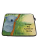 Mr. & Mrs. Panda Laptop Tasche Koalabär Design mit Spruch in Weiß