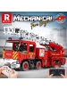 Reobrix 22005 Feuerwehr Drehleiter Klemmbaustein RC Feuerwehrfahrzeug 3266 Teile