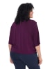 Ulla Popken Shirt in dunkle pflaume