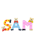 Playshoes Deko-Buchstaben "SAM" in bunt