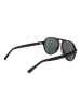Botaniq Unisex Sonnenbrille Flieger Grau