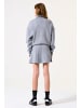 Garcia Troyer Sweater mit Stehkragen in dark grey melee