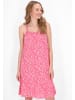 myMo Women Dress in pink white