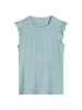 Marc O'Polo DENIM Ärmelloses Volant-Top regular in Light Blue