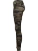 Urban Classics Leggings in wood camo