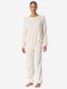 Schiesser Loungeanzug Casual Feel in beige-mel.