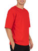 Reichstadt Reichstadt Regular Fit T-Shirt Herren Shoulder Drop 25RS071 Red XS