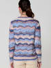 KOROSHI Women's striped knit jersey in bunt