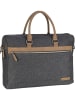 Bugatti Aktentasche Luce Workbag Large in Grau