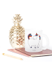 Mr. & Mrs. Panda Glasbecher Einhorn Stolzieren ohne Spruch in Transparent