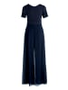 Vera Mont Jumpsuit mit Wasserfallausschnitt in Night Sky