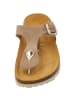 Palado Zehentrenner Kos Suede Premium Leather in Beige