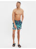 Threadbare Badehose THB Swim Short Fern in Black Mix