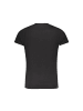 ACCADEMIA MILITARE Schwarz Baumwolle Herren T-Shirt