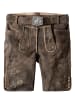 Stockerpoint Stockerpoint Trachtenlederhose Bastian in kiesel gespeckt