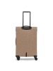 Redolz Essentials 12 THREE SET 4 Rollen Kofferset 3-teilig mit Dehnfalte coffee