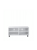 relaxdays TV Board in Weiß - (B)80 x (H)35 x (T)35 cm