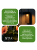 STAR Trading LED Solar-Wandleuchte ,Vici', Bewegungsmelder, Dämmerungssensor, Dauer