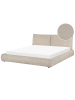 Beliani 2-tlg Doppelbett VINAY in Beige