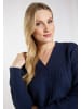 DreiMaster Damen Strickjacke in Dunkelmarine