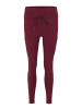 hot-sportswear Tights Soomaa warm in dark wine