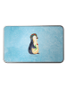 Mr. & Mrs. Panda Schmuckdose Pinguin Blumen ohne Spruch in Eisblau