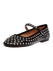 Steve Madden Ballerinas in Schwarz/Silber
