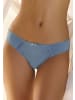 nuance Bikinislip in oceanblau+weiß