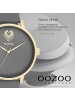Oozoo Analog-Armbanduhr Oozoo Timepieces grau groß (ca. 42mm)