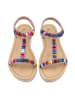 Ital-Design Sandale & Sandalette in Champagner