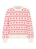 ICHI Strick-Cardigan langarm IHBRIELLE Loose fit in BIRCH W TEABERRY